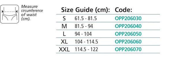 CONTOURED ABDOMINAL BINDER