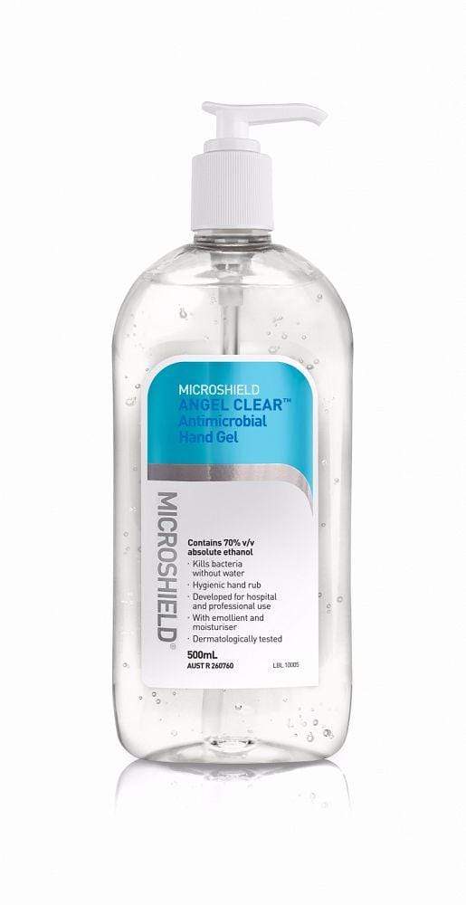 MICROSHIELD ANGEL CLEAR HAND GEL 500ML